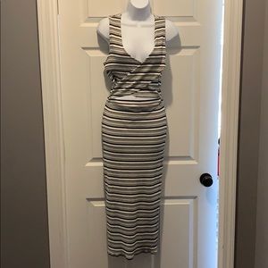GB Striped Dress. Size Large